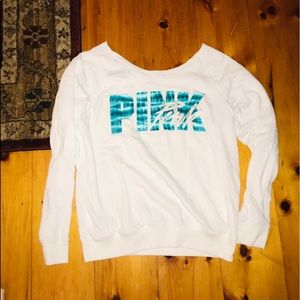 VS Pink Slouchy Crew